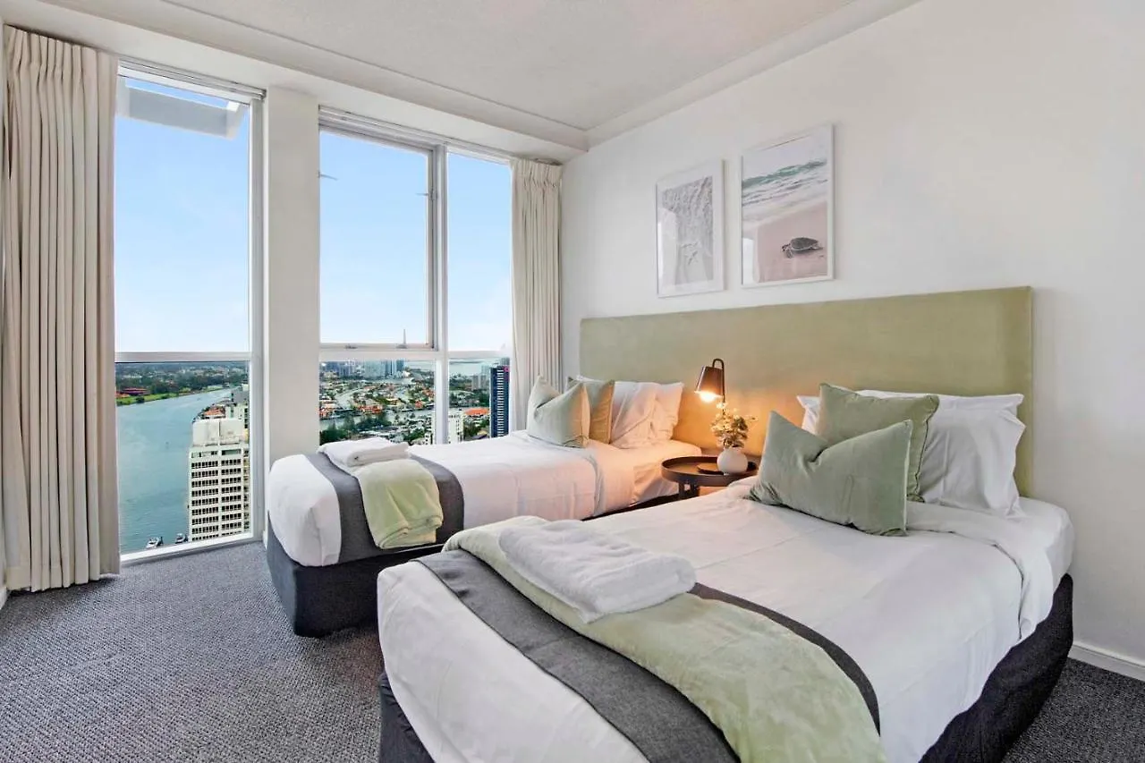 High Floor - Chevron Renaissance - Self Contained & Privately Managed - Wow Stay Gold Coast Apartment